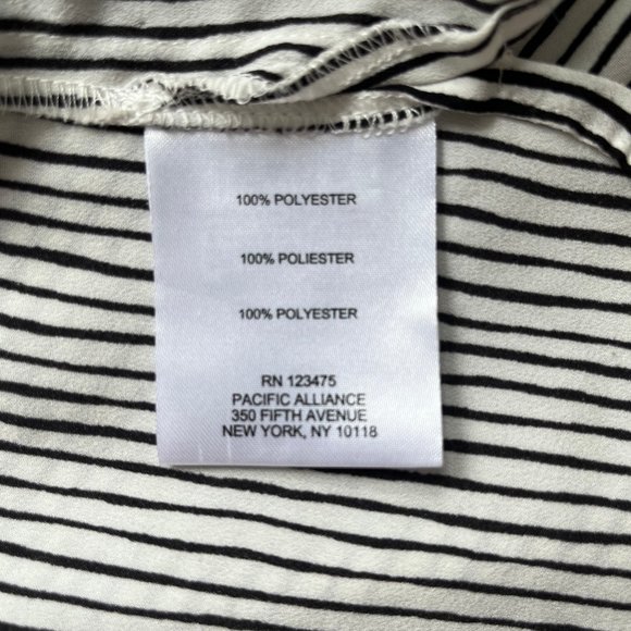 Ellen Tracy Striped Blouse - Picture 8 of 9